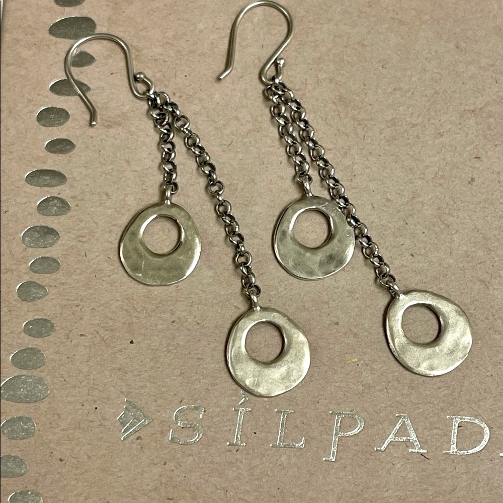 Silpada Dual-Finishing Sterling Silver Earrings